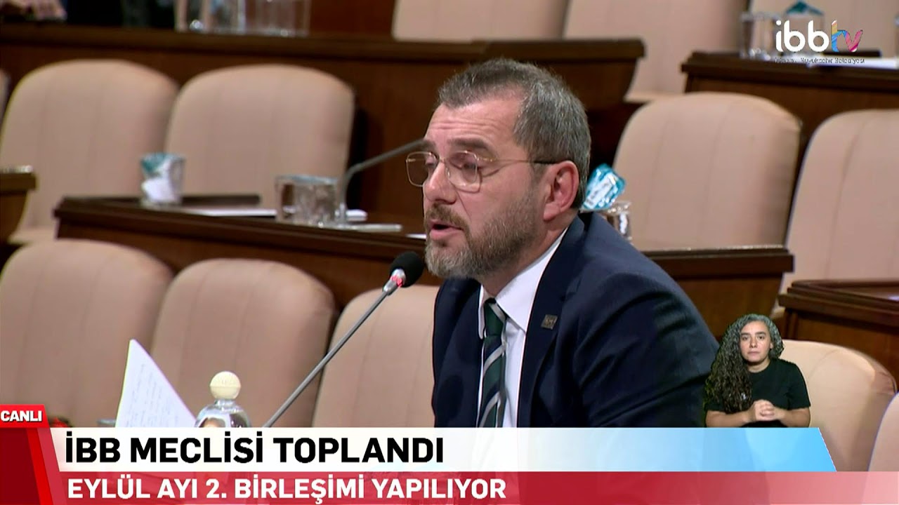 İBB MECLİSİ EYLÜL AYI TOPLANTISI 2. OTURUMU