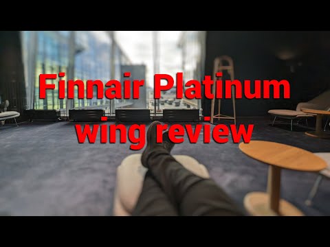 First Class lounge review : Helsinki airport and Finnair Platinum wing