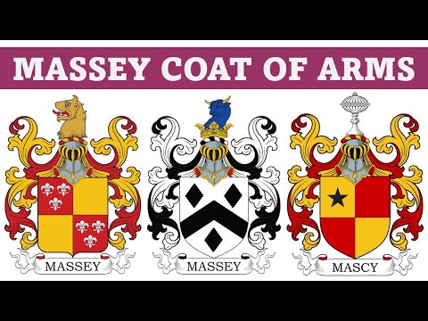Massey Coat of Arms & Family Crest - Symbols, Bearers, History