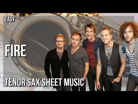Tenor Sax Sheet Music: How to play Fire by Meduza & OneRepublic ft Leony