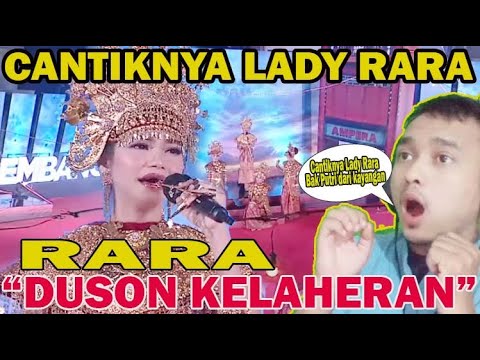 Cantik Banget !!! Rara Memakai Baju Khas palembang dan membawkaan lagu "Dusun Kelahiran" II Reaction