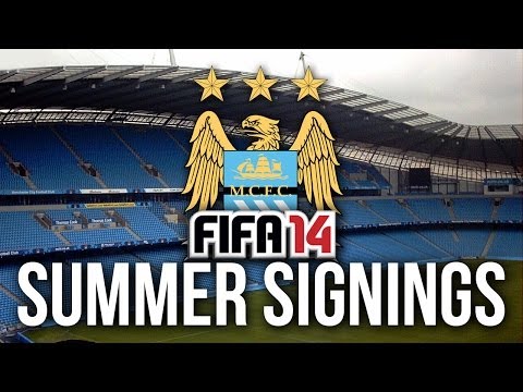FIFA 14 Career Mode: Summer Signings - MAN CITY!