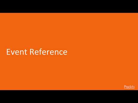 Complete Salesforce Lightning Application Development Event Reference | packtpub com