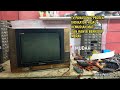 Panasonic TC21 TV Indicator Flashing Red Protect