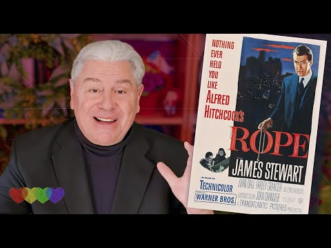 Movie Review: Untying Hitchcock's ROPE 🏳️‍🌈  A Classic Thriller with a Queer Twist from STEVE HAYES