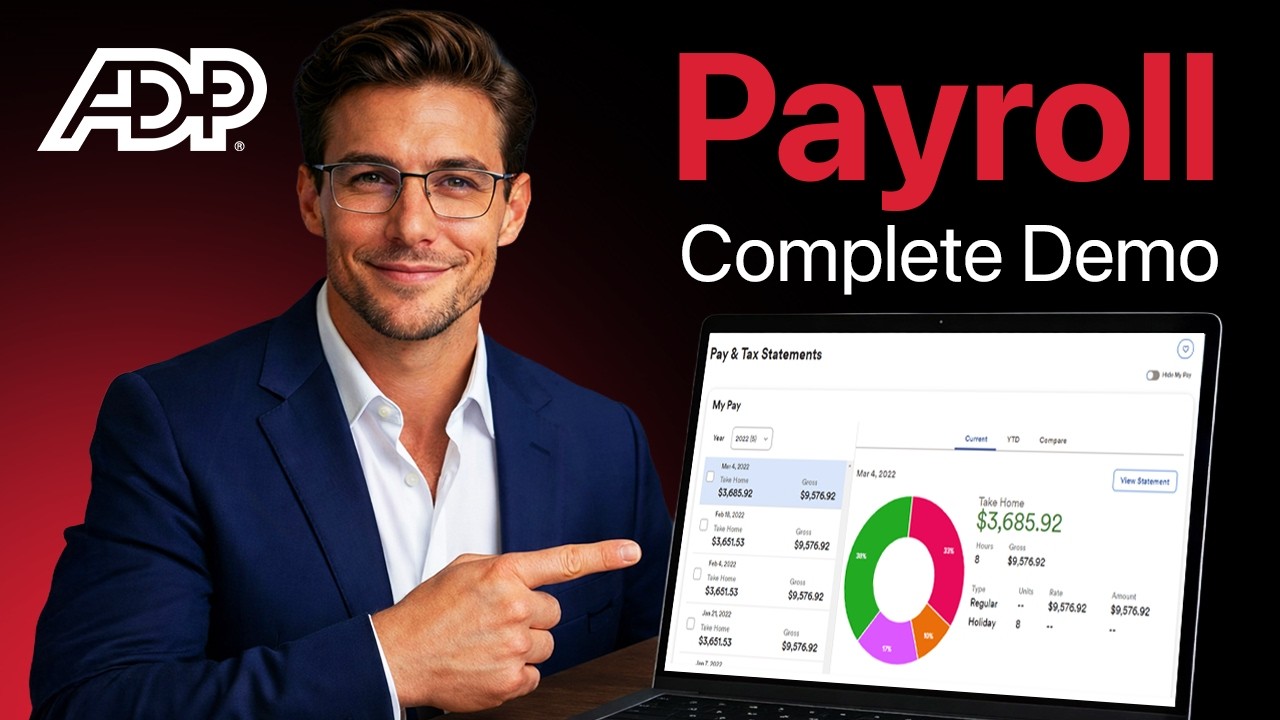 ADP Payroll Complete Tutorial For Beginners (Step By Step)