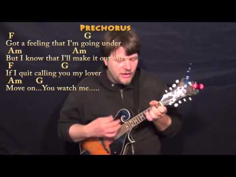 Stitches (Shawn Mendes) Mandolin Cover Lesson in C with Chords/Lyrics