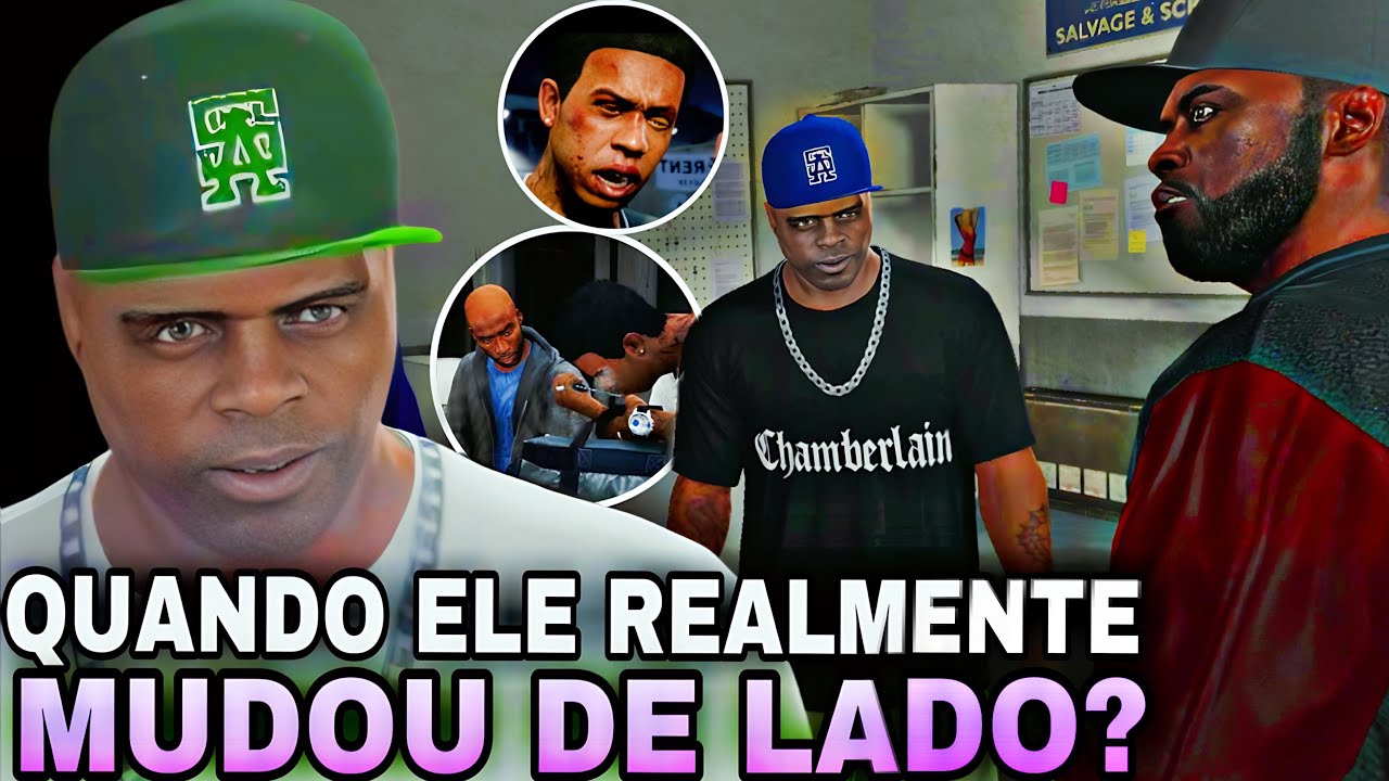 PORQUE O STRETCH TRAIU OS FAMILIES NO GTA 5? O Que realmente Aconteceu na PRISÃO?