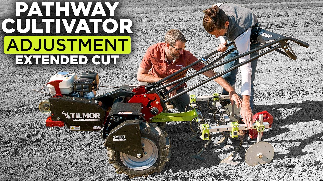 Extended Cut- How To Adjust Your Walk-Behind Tractor For Perfect Pathway Cultivation