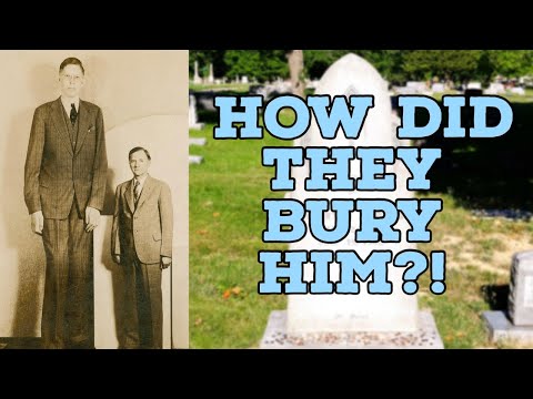 The Grave Of The World’s Tallest Man Robert Wadlow