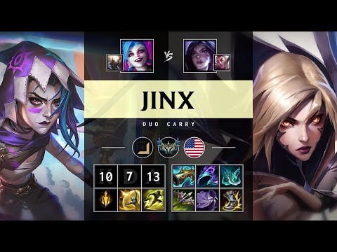 Jinx ADC vs Kai'Sa - NA Challenger Patch 25.21