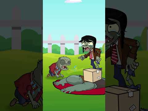 Basic Zombie tricks Imp Zombies and faces a bitter end - Plants vs Zombies 2 #short #funny #meme