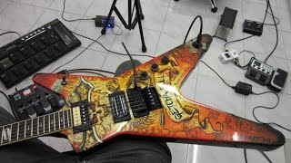 Video thumbnail for อ.โอ๋ รีวิวกีตาร์ Dean Dimebag Dimebonics ML Electric Guitar by chatreeo