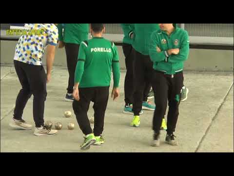 Bocce : Semifinali e Finale  Noventa - Borgonese Coppa Italia 2021- Ponte Masino Nole (TO)