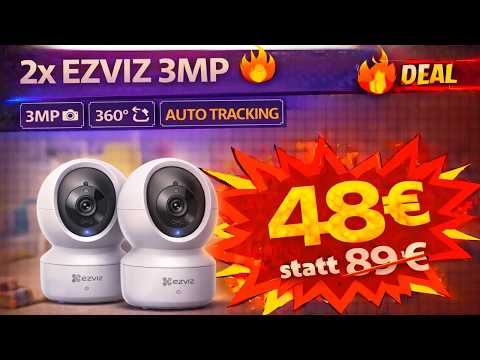 Deal des Tages: 2x EZVIZ 3MP Indoor 360° Kamera – nur 48€! 🔥 | MyDailyBrands