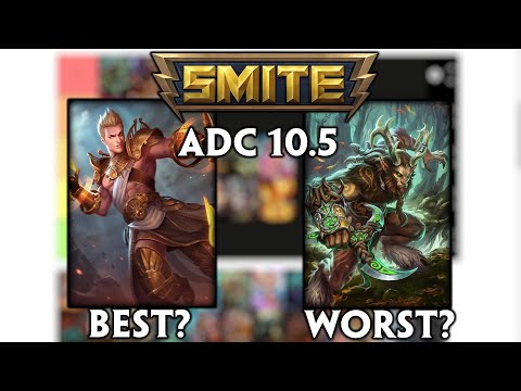SMITE - Who puts "Carry" in ADC? (10.5 Tierlist)