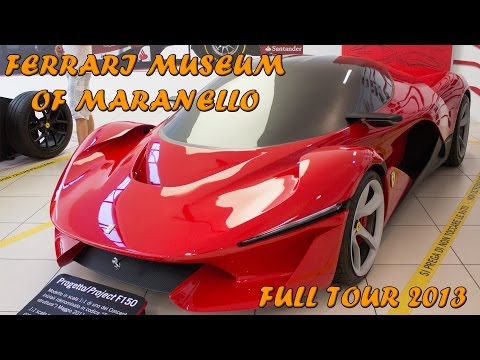 Thumbnail for FERRARI MUSEUM OF MARANELLO - Full tour (LaFerrari, Enzo, F40, etc ... ) 2014 HQ by Ferrari P540 Superfast Aperta