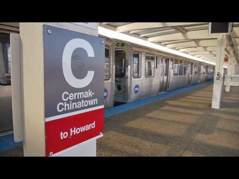 Riding the Red Line: The Cermak / Chinatown station in Chicago