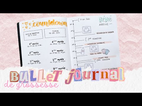Débuter un Bullet Journal Grossesse