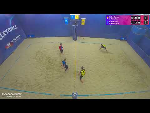 09:55 M. Brylliantov /V. Antoniuk - A.Matvieiev /O. Polishchuk 01.03.2023 | Winners Beach Volleyball