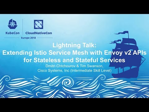 Extending Istio Service Mesh w/Envoy v2 APIs - Dmitri Chtchourov & Tim Swanson