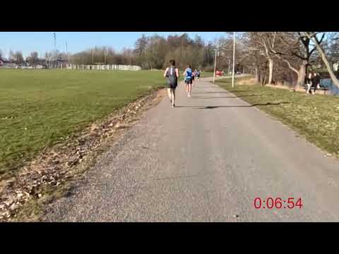 Örebro AIK Halvmaraton 2023 - 21,1 km (Löparperspektiv)