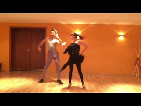 Martin Prágr & Denisa Galandžárová - Rumba training