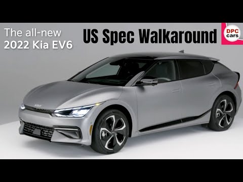 KIA EV6 USスペック 2022年に販売されるEV6を動画で見る