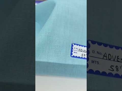 Adventure Poly Cotton Linen Shirting Fabric Width 58
