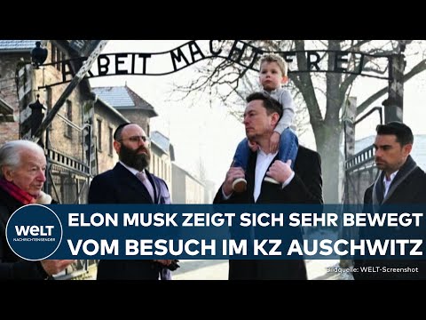 Video Thumbnail: ELON MUSK: "Es war sehr bewegend" US-Unternehmer besucht das Konzentrationslager Auschwitz
