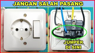 Download lagu CARA PEMASANGAN KABEL JUMPER STOP KONTAK DAN SAKLAR mp3