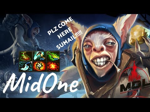 DOTA 2 - MidOne. SECRET | MEEPO GAMEPLAY | DOTA PRO | RUN AGAIN SUMAIL!!!!!!