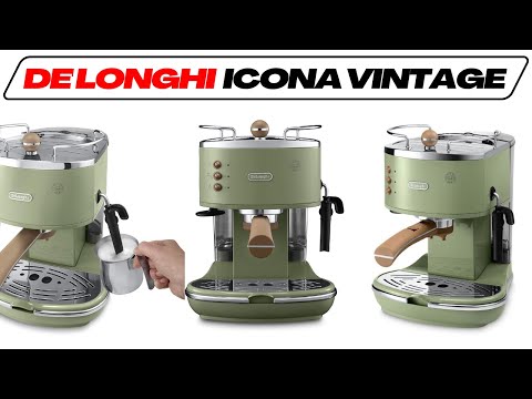 De'Longhi Icona Vintage portafilter espresso machine review 2026 🥇 Good espresso machine