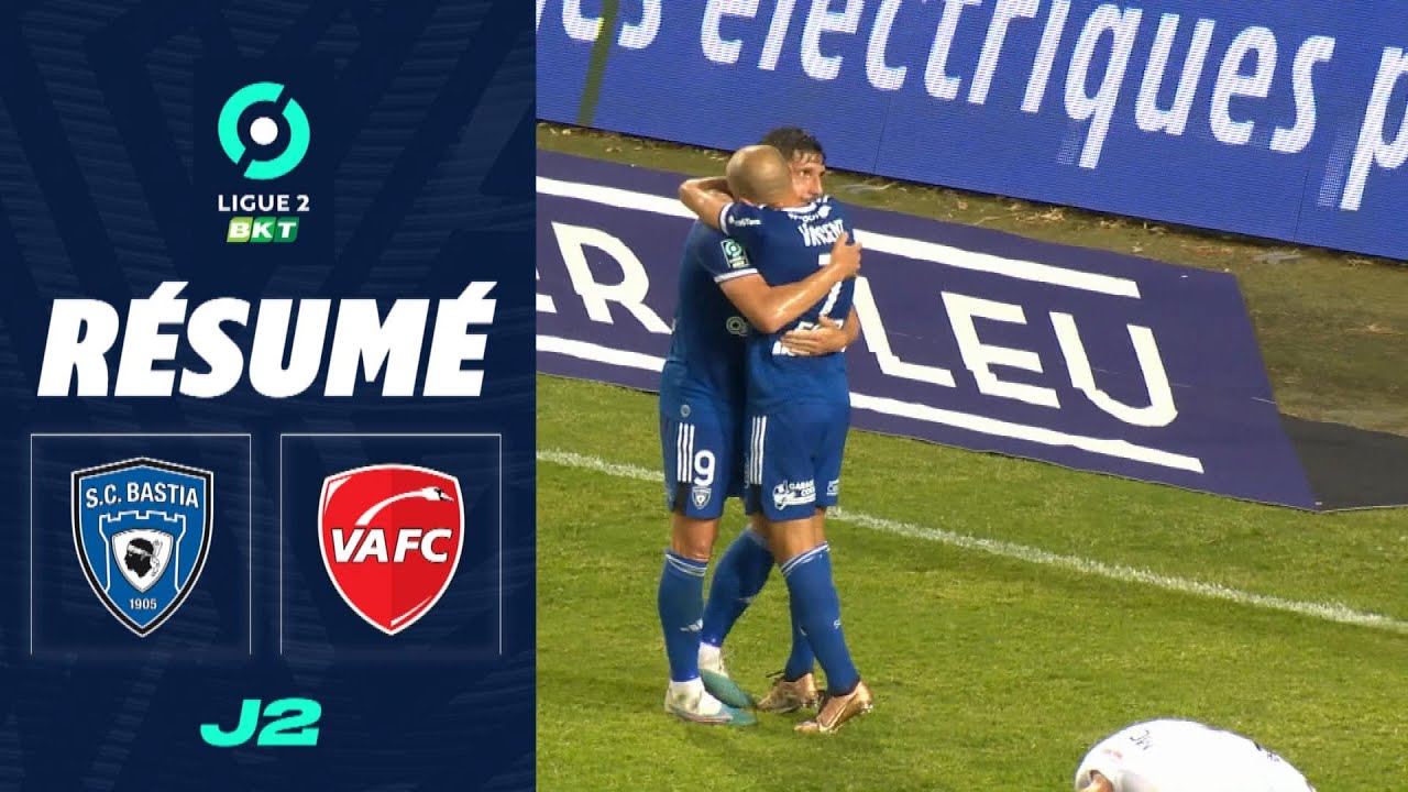 Bastia vs Valenciennes highlights