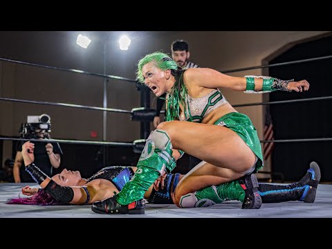 Vertvixen Vs. Miyu Yamashita Vs. "Your Hero" Airica-Demia - SPARK Joshi Puroresu of America