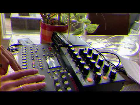 Octatrack & Moog Minitaur & MFB 301 Drum Machine