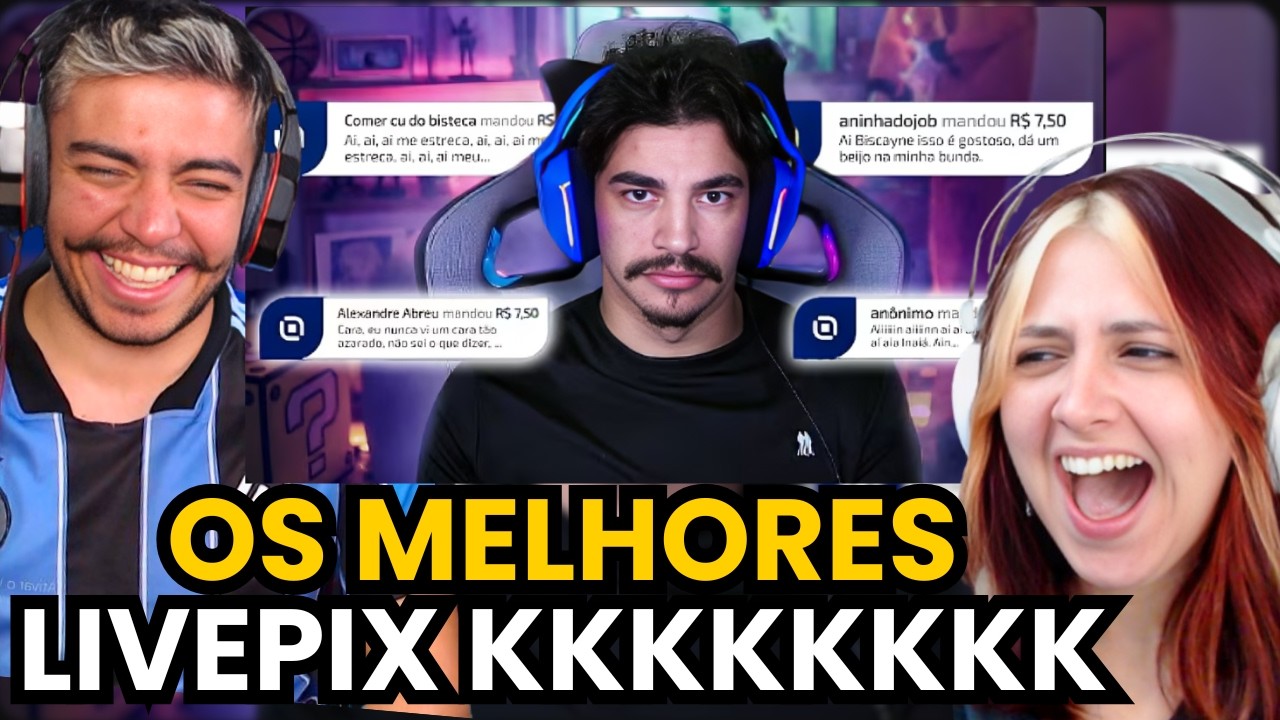 MELHORES LIVEPIX DO BISTECONE KKKKKK | react