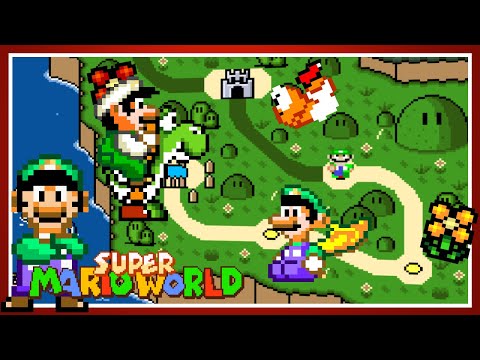 Luigi's Super Adventure (Demo) • Super Mario World ROM Hack