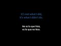 Steve Wariner - What I didn't do (Lyrics) (Letra en español)