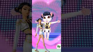 SEGA BUT IN KPOP DEMON HUNTERS | EDIT BY MY TALKING ANGELA 2 #kpopdemonhunters #shorts #viral #fyp