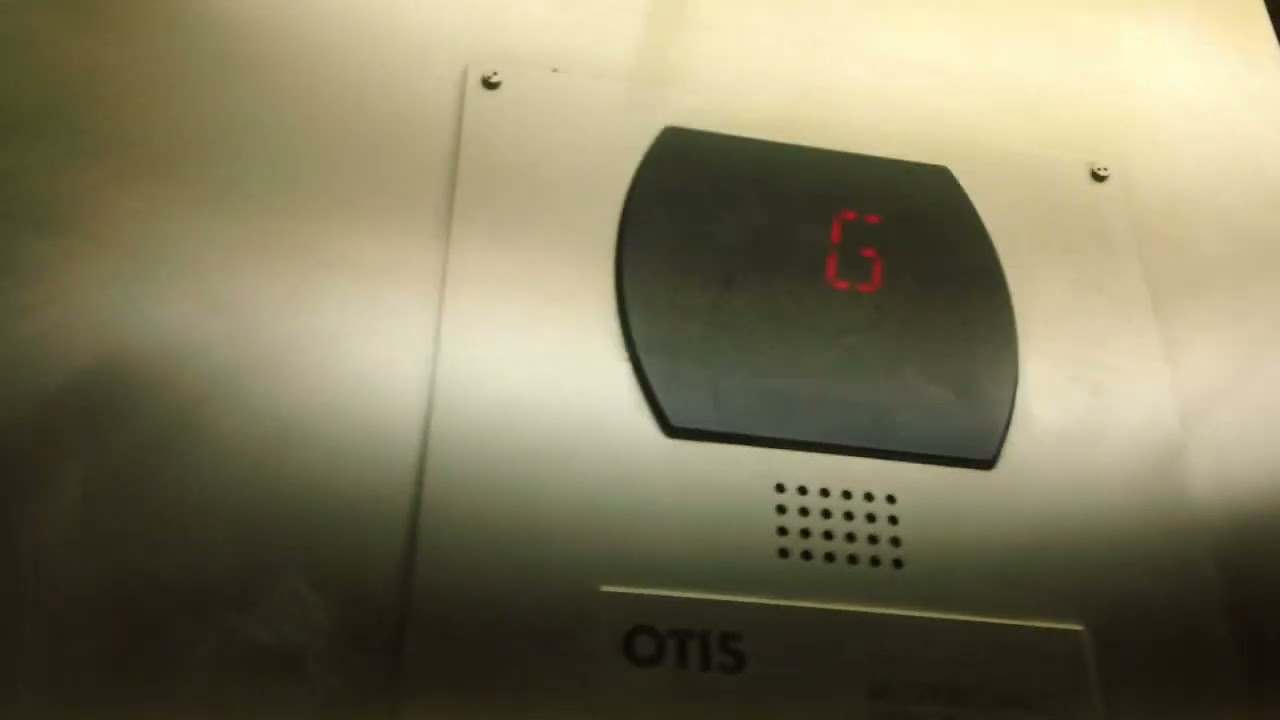 Otis Series 5 Hydraullic Elevator At Gateway Center Parking Garage, Hillsborough NC