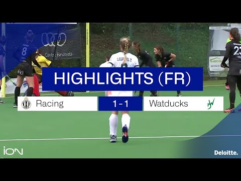 Highlights(FR) Women: Racing 1 - 1 Watducks