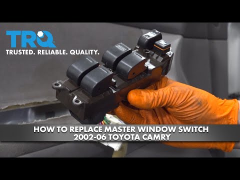 How to Replace Master Window Switch 2002-06 Toyota Camry