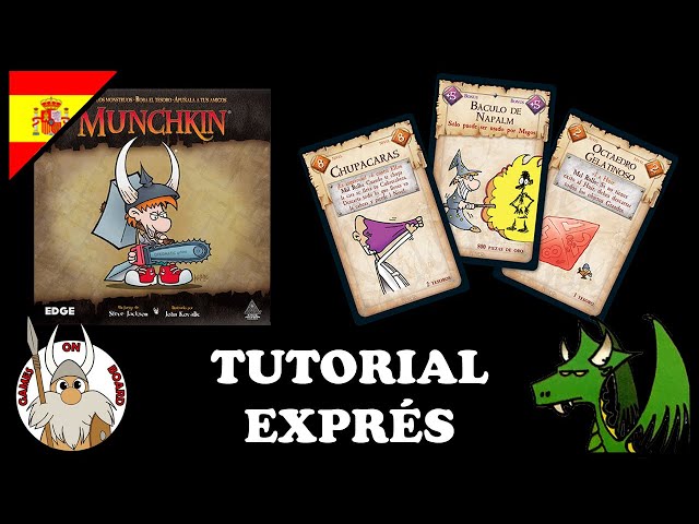 Vídeo relacionado con Edge Munchkin MU01 - juego de mesa para 1 jugador.