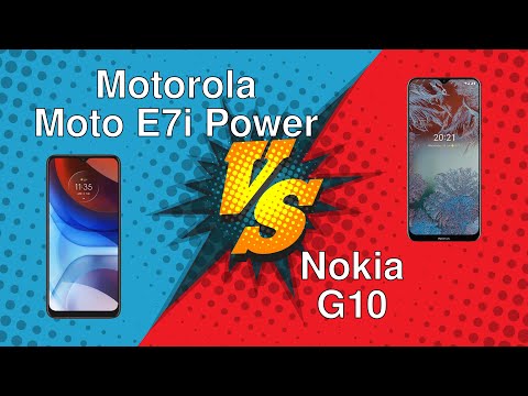 Motorola Moto E7i Power vs Nokia G10