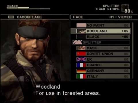 metal gear solid 3 snake eater playstation 2 cheats
