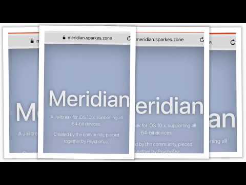 Meridian iOS 10.3.3 Jailbreak Public Beta 5 Released!! [Download Now]