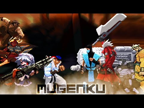 DUEL 1 vs 1! ICE POWER RYU, SUB ZERO, SHADOW LADY, WARMACHINE, FURY KEN, RAGNA, SAKUYA, DIO. MUGEN