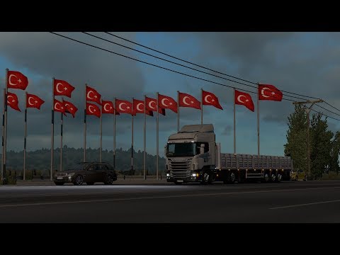 ETS 2 Scania Streamline R440 Erzurum - Erzincan Yolları