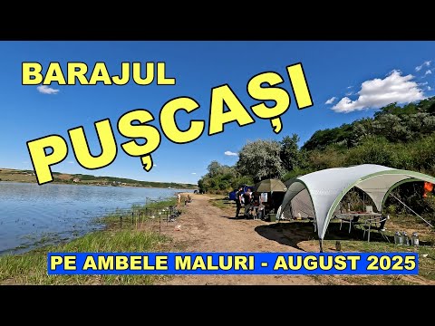 Barajul PUSCASI pe ambele maluri in 2025 / Pescuit Vaslui